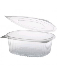 TARRINA PET BISAGRA OVAL DE...