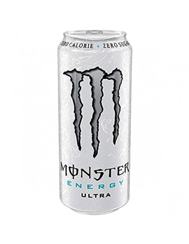 MONSTER ENERGY WHITE ZERO LATA