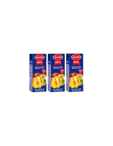 JUVER MELOCOTON 100% MINIBRIK