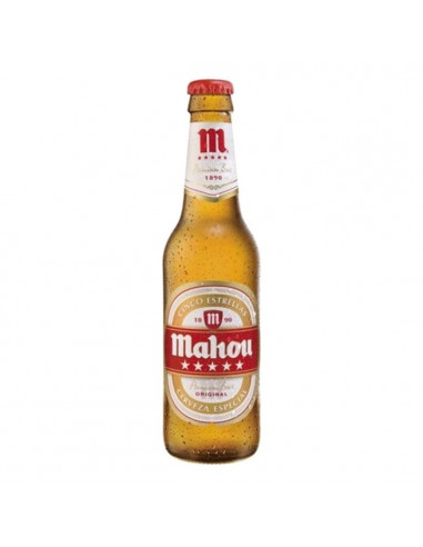 CERVEZA MAHOU 5 ESTRELLAS