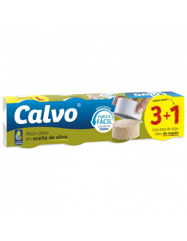 ATÚN CLARO EN ACEITE DE OLIVA CALVO