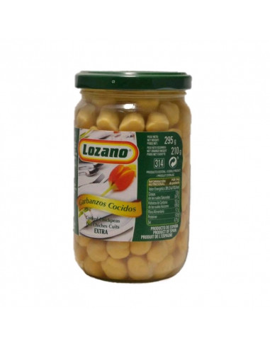 GARBANZO COCIDO NATURAL LOZANO