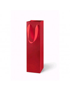 BOLSA REGALO 1 BOTELLA ROJA