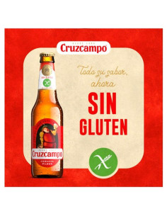 CERVEZA CRUZCAMPO SIN GLUTEN