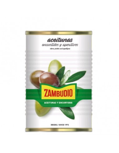 ACEITUNAS ZAMBUDIO MANZANILLA CON HUESO