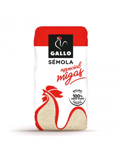 HARINA SEMOLA ESPECIAL MIGAS GALLO