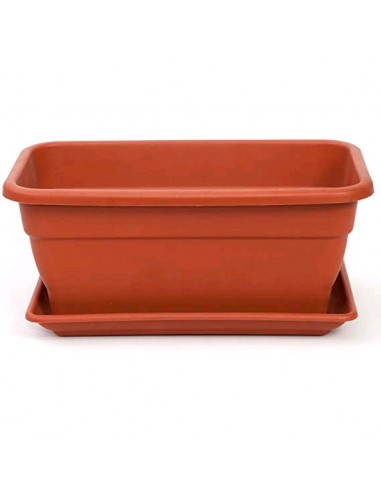 JARDINERA PLASTICO EVA CON PLATO