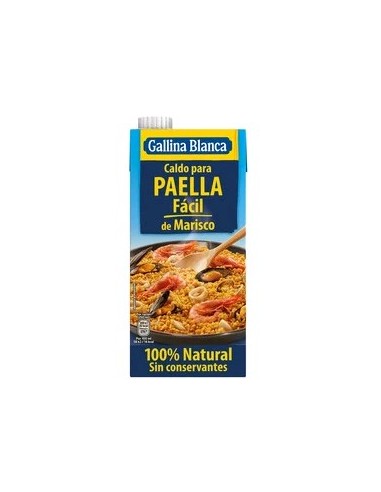 CALDO PARA PAELLA DE MARISCO GALLINA...