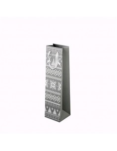 BOLSA REGALO BORDADO PLATA