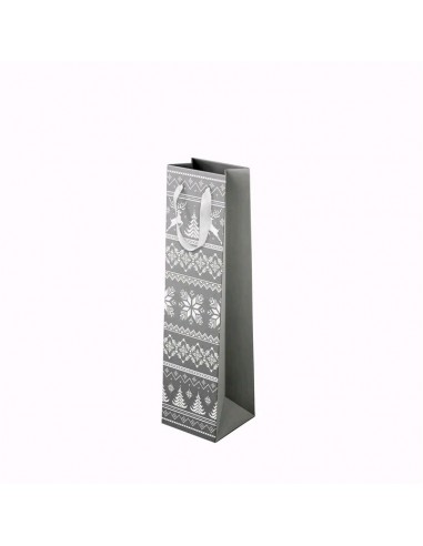 BOLSA REGALO BORDADO PLATA