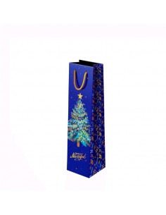 BOLSA REGALO AZUL ARBOL DE...