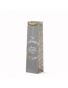 BOLSA REGALO 1 BOTELLA GRIS...