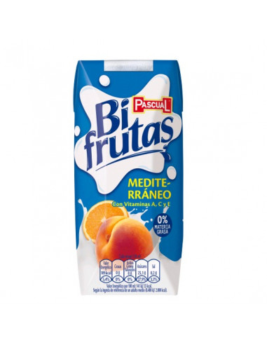 BI FRUTAS MEDITERRANEO PASCUAL 330ML...