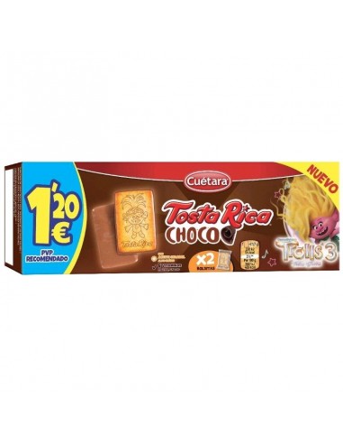 GALLETAS TOSTA RICA CHOCO TROLS