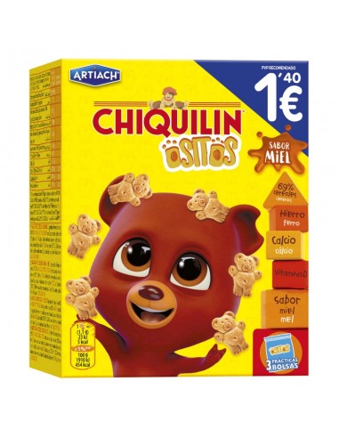 CHIQUILIN OSITOS SABOR MIEL