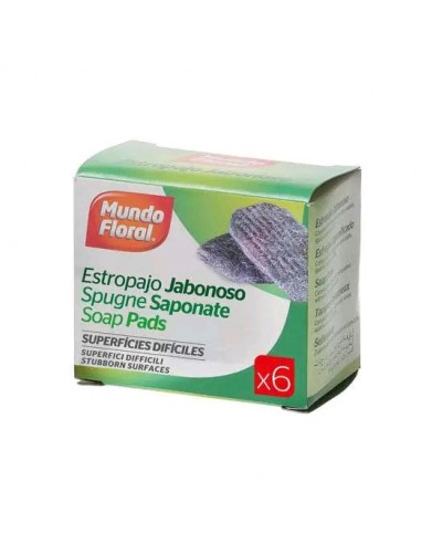 ESTROPAJO JABONOSO MUNDO FLORAL