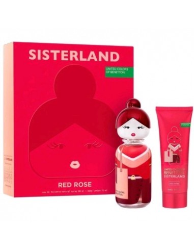 BENETTON ESTUCHE RED ROSE