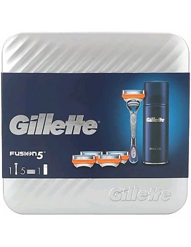 GILLETTE ESTUCHE METAL FUSION 5
