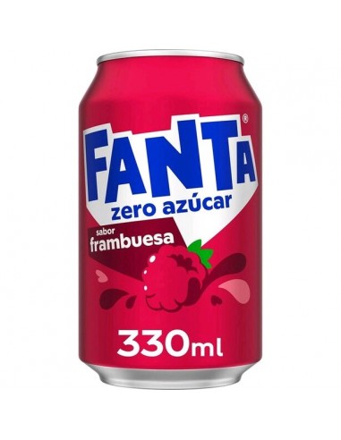 FANTA FRAMBUESA LATA 33CL C-24...