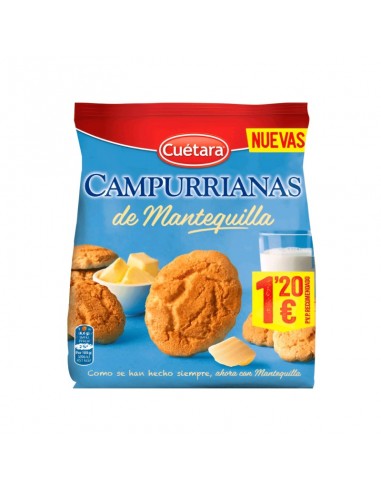 BOLSA CAMPURRIANAS CON MANTEQUILLA