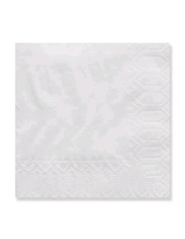 SERVILLETA PAPEL BLANCA SATEN 20x20 /...