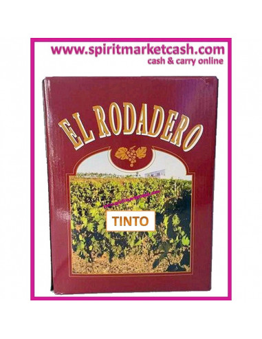 VINO EL RODADERO TINTO DE ALBONDON 5L